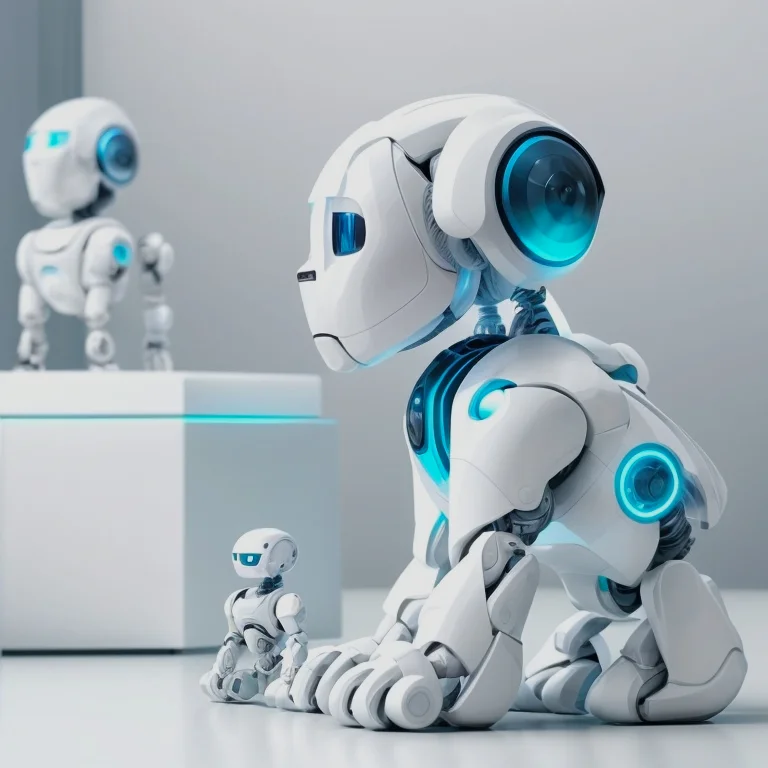 Robot ami interactif IA pour enfant